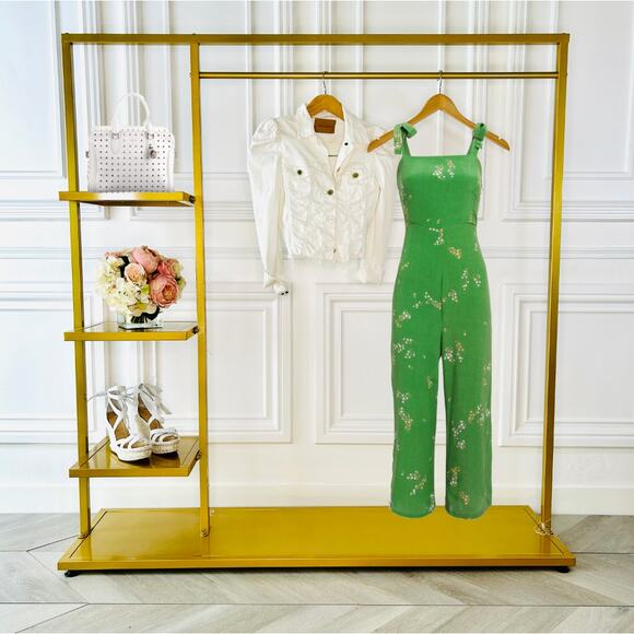 Faithful the Brand Elsa Green Jumpsuit Size Small - Picture 6 of 12